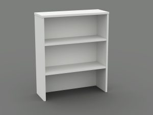 Desk Hutch 900 Beech - And 5 Colours