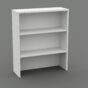Desk Hutch 900 Beech - And 5 Colours