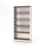 Open Bookcase 1800H Regal Walnut - 3 Colours