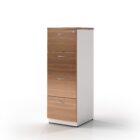 Premium 4 Drawers Filing Cabinet Virginia Walnut - 3 Colours