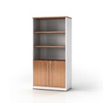 Premium Walnut Stationery Cupboard 1800H - 3 Colours