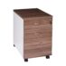 Premium Executive Office Package 9 - Walnut over White 