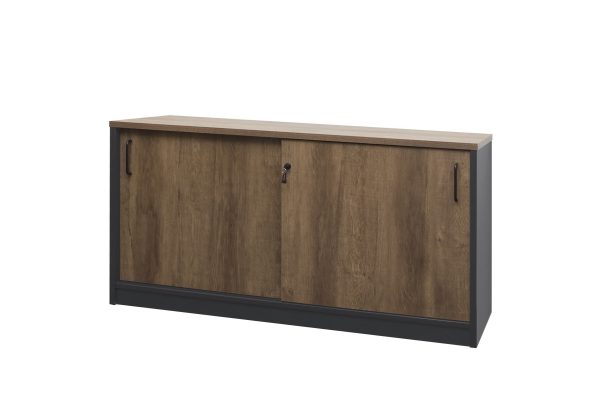 Premium Walnut Sliding Door Credenza 1500W - 3 Colours Premium Walnut Sliding Door Credenza 1500W - 3 Colours