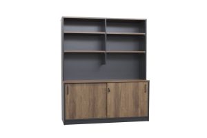 Premium Desk Hutch 1800 Regal Walnut - 3 Colours
