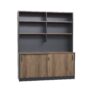 Premium Desk Hutch 1800 Regal Walnut - 3 Colours