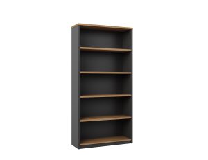 Open Bookcase 1800H Regal Walnut - 3 Colours