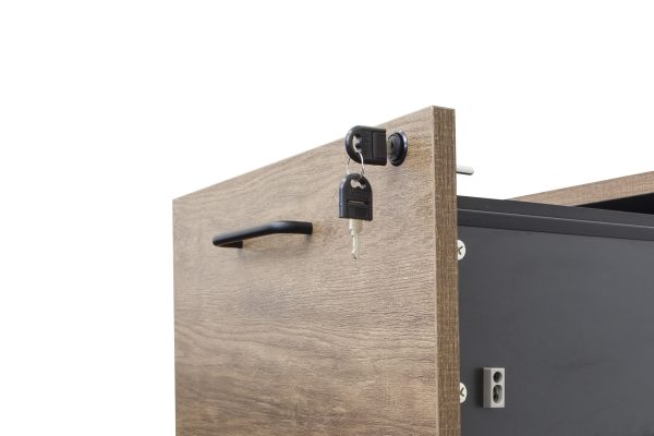 Premium Walnut Fixed Pedestal 2 Drawers Regal - 3 Colours Premium Walnut Fixed Pedestal 2 Drawers Regal - 3 Colours