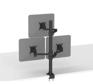 OTS Premium Triple Monitor Arms - 2 Colours