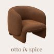 Otto Arm Chair - 3 Colours