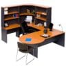 Office Furniture Package 3 - P End Desk