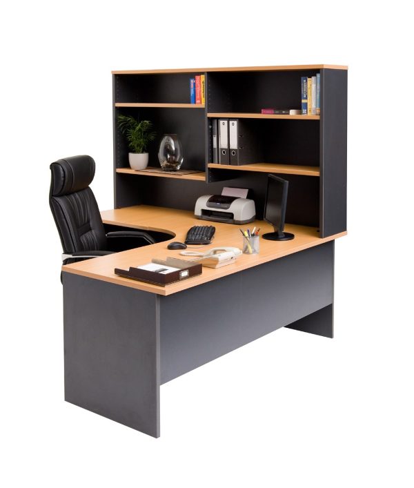 Desk Hutch 1800 BEECH - with 5 Colours