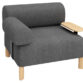 Pebbles Corner Sofa With Side table