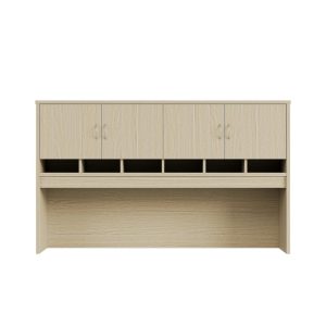 Pigeon Hole Hutch with Cupboard - 5 Colours