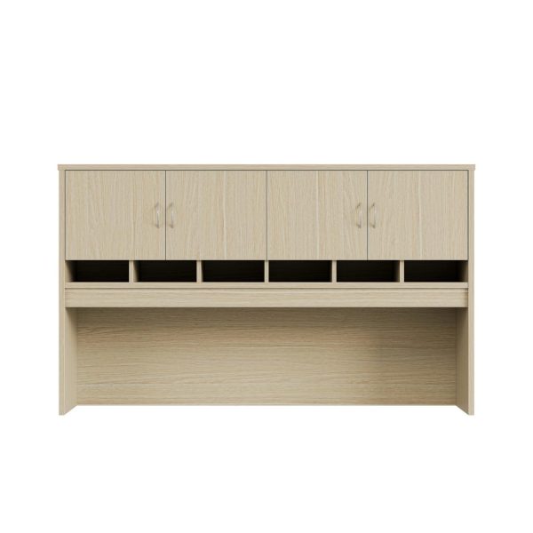 Pigeon Hole Hutch with Cupboard - 5 Colours