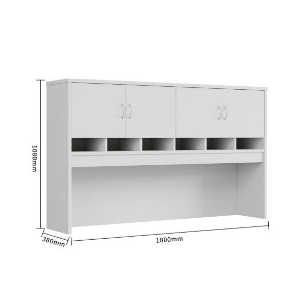 Wall Unit with Pigeon Holes and Cupboards 1800 - 3 Colours Wall Unit with Pigeon Holes and Cupboards 1800 - 3 Colours