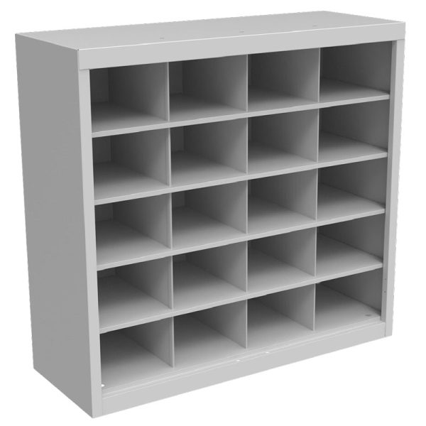 Stronghold Metal Pigeon Hole Shelving Unit - 2 Sizes Stronghold Metal Pigeon Hole Shelving Unit - 2 Sizes
