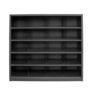 Stronghold Metal Pigeon Hole Shelving Unit - 20 Slot