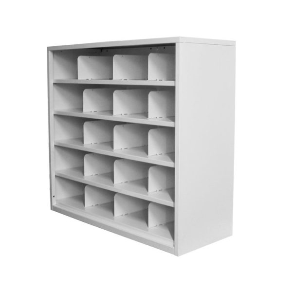 Steelco Metal Pigeon Hole Shelving Unit - 2 Sizes Steelco Metal Pigeon Hole Shelving Unit - 2 Sizes