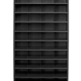 Steelco Metal Pigeon Hole Shelving Unit - 40 Slots