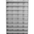 Steelco Metal Pigeon Hole Shelving Unit - 20 Slots