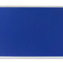 Premium Blue Fabric Office Pin Board - 1200H