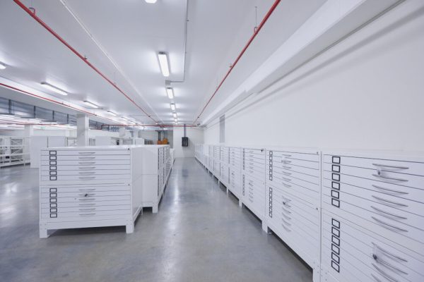 Steelco Plan Cabinet - 10 Drawers