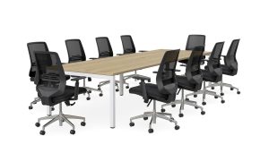 Plaza Boardroom Table 3000 x 1500 - Many Sizes