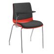 Pod Upholstered Tablet Chair - Leg Frame 