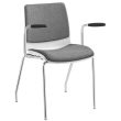 Pod Visitor Chair Steel Leg Frame - 2 Options