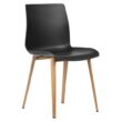 Pod PP Visitor Chair 4 Leg Timber Frame - 2 Options