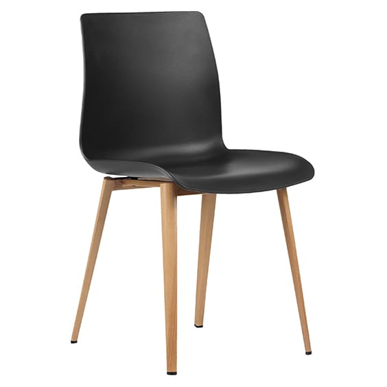 Pod PP Visitor Chair 4 Leg Timber Frame - 2 Options Pod PP Visitor Chair 4 Leg Timber Frame - 2 Options