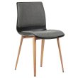 Pod Upholstered Visitor Chair Timber Frame - 2 Options