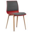 Pod Upholstered Visitor Chair Timber Frame - 2 Options