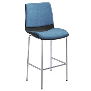 Pod Stool With Steel Leg Frame