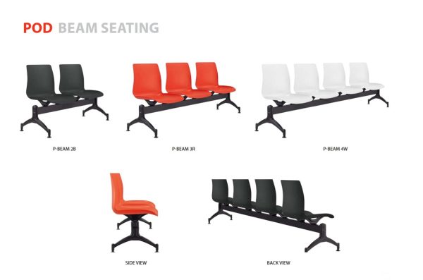 Pod Beam 4 Seating 