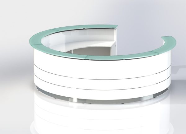 POLARIS U5 MODULAR Reception Counter - MASSIVE 9000