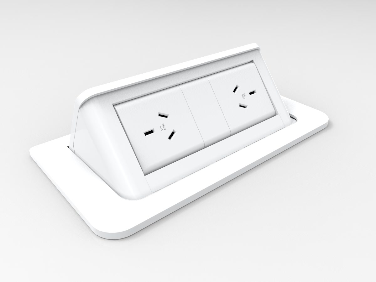 Pop Up In Desk Power Module - 2 GPO