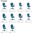 Prestige 350 Upholstered Low Back Task Chair 