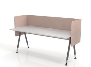 Hush Privi Flex Desk Hung Screens - Many Sizes