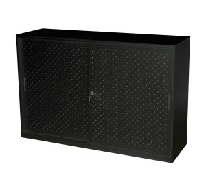 Go Perforated Sliding Door Cupboard - 2 Colours