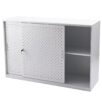 Go Perforated Sliding Door Cupboard - 2 Colours