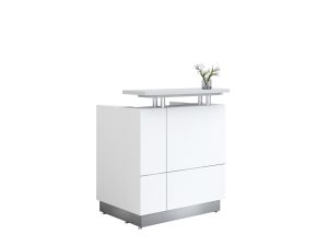 KENT Recptionist Counter White