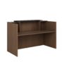 Opal Reception Counter Regal Walnut 2100