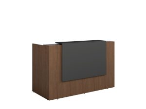 Opal Reception Counter Regal Walnut 1800