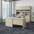 Desk With Universal Return 1500 - Tawny Linewood