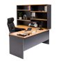 Radial Corner 2 Piece Workstation - 5 Colours