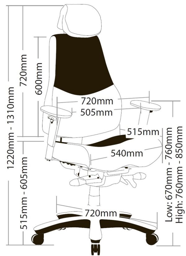Ranger Heavy Duty High Back Fabric Chair Ranger Heavy Duty High Back Fabric Chair
