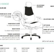 Ranger Heavy Duty High Back Fabric Chair