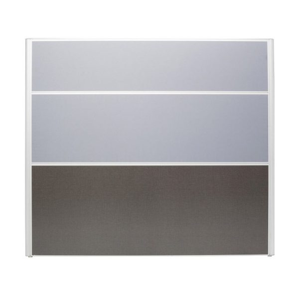 Rapid Office Screen - Light Grey 1650H