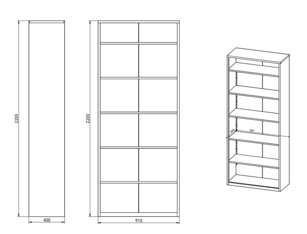 Go Open Bay Shelf Go Open Bay Shelf
